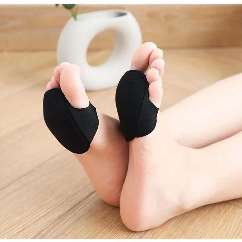 Almofadas de antepé cuidados com os pés